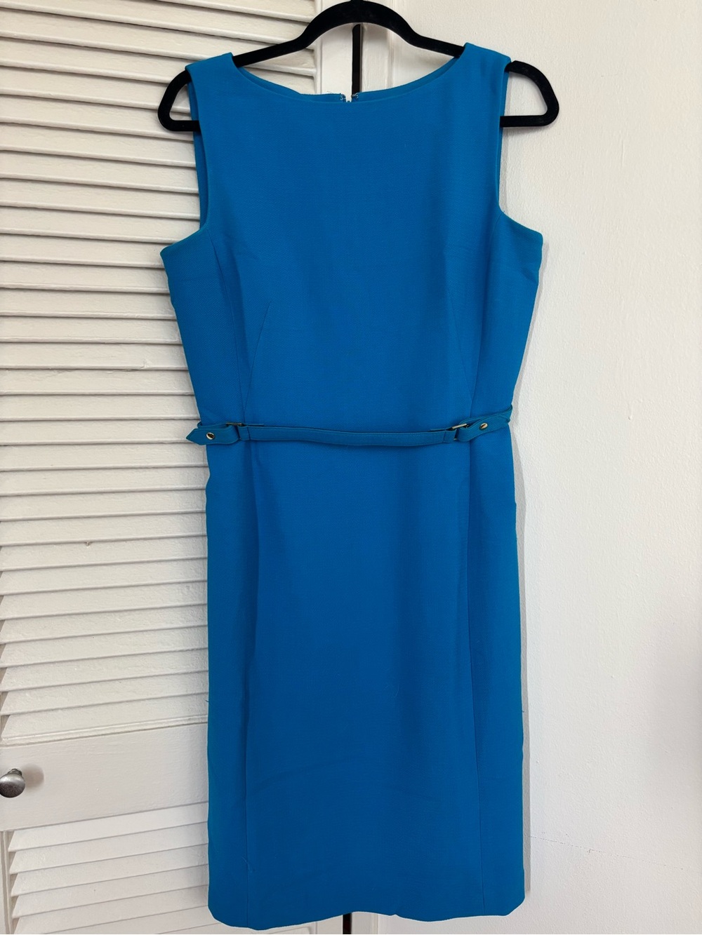 Jones New York Vibrant Blue Sheath Dress